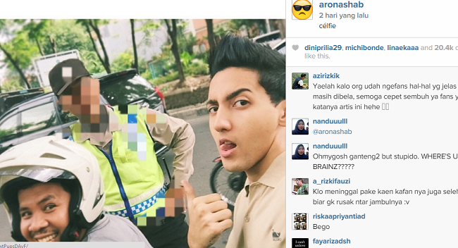 11 Selfie fenomenal orang Indonesia, dari konyol, lucu sampai ekstrem!