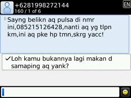 22 Foto balasan SMS mama minta pulsa yang bikin ketawa ngakak