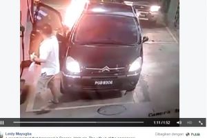 Ini akibatnya kalau nekat pakai HP saat di SPBU