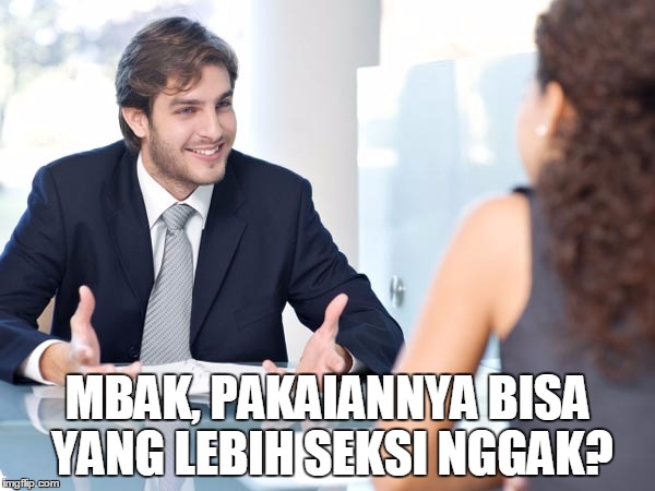 Kesalahan para pencari kerja ketika wawancara 