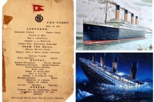 Menu makan malam terakhir Titanic dilelang, sudah ditawar Rp 594 juta