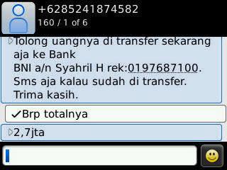 Jenis-jenis sms penipuan yang sering kamu dapat, hati-hati Jenis-jenis sms penipuan yang sering kamu dapat, hati-hati