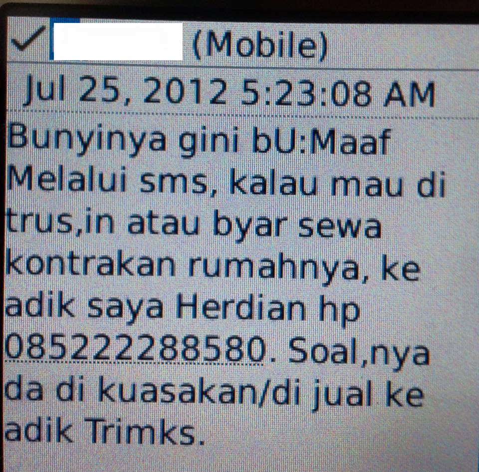 Jenis-jenis sms penipuan yang sering kamu dapat, hati-hati Jenis-jenis sms penipuan yang sering kamu dapat, hati-hati
