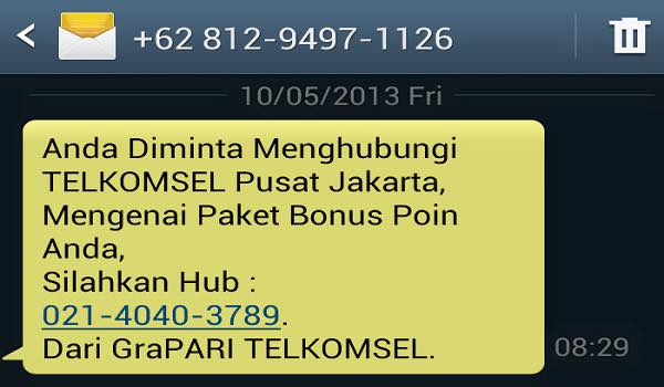 Jenis-jenis sms penipuan yang sering kamu dapat, hati-hati Jenis-jenis sms penipuan yang sering kamu dapat, hati-hati