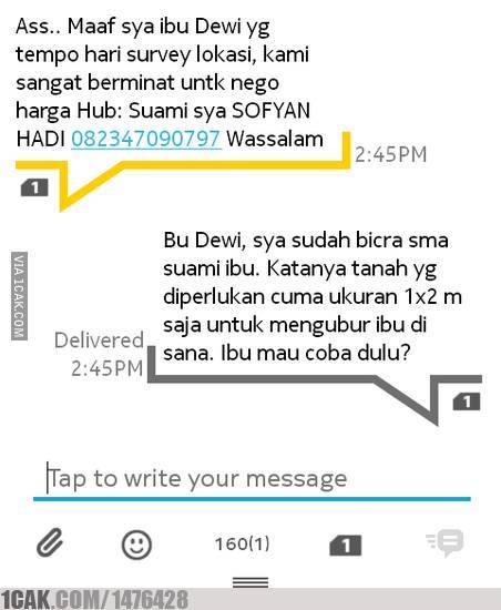 23 Balasan SMS bikin geli, buktikan kalau orang Indonesia itu kreatif! 23 Balasan SMS bikin geli, buktikan kalau orang Indonesia itu kreatif!