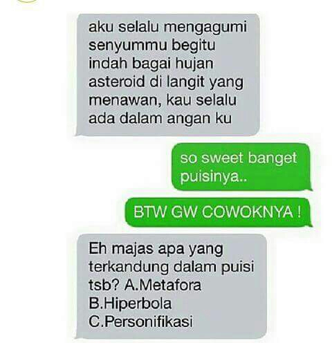 23 Balasan SMS bikin geli, buktikan kalau orang Indonesia itu kreatif! 23 Balasan SMS bikin geli, buktikan kalau orang Indonesia itu kreatif!