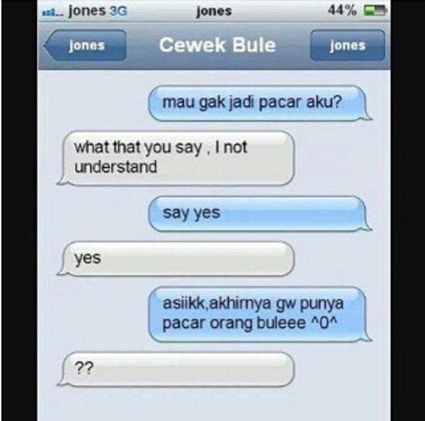 23 Balasan SMS bikin geli, buktikan kalau orang Indonesia itu kreatif! 23 Balasan SMS bikin geli, buktikan kalau orang Indonesia itu kreatif!