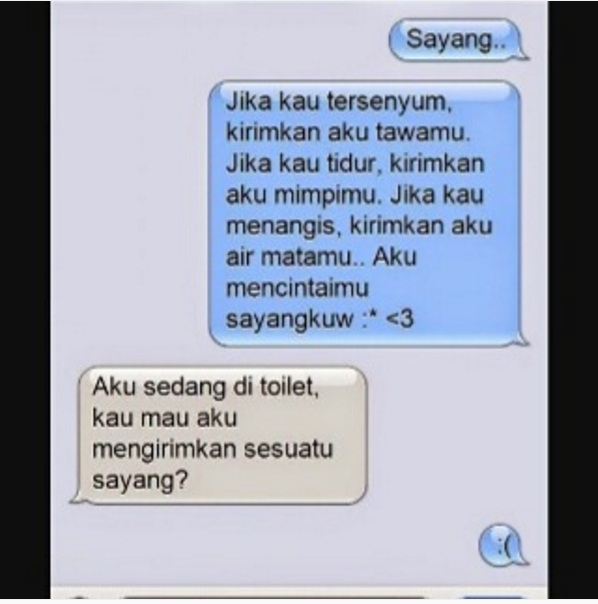 23 Balasan SMS bikin geli, buktikan kalau orang Indonesia itu kreatif! 23 Balasan SMS bikin geli, buktikan kalau orang Indonesia itu kreatif!