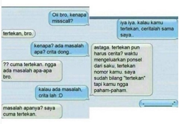 23 Balasan SMS bikin geli, buktikan kalau orang Indonesia itu kreatif! 23 Balasan SMS bikin geli, buktikan kalau orang Indonesia itu kreatif!