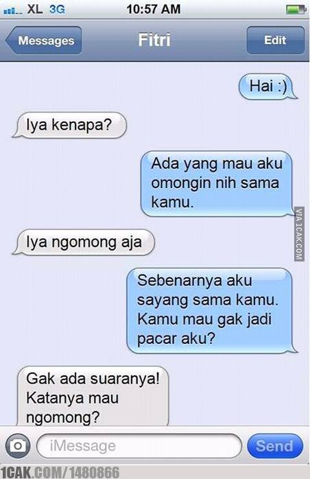 23 Balasan SMS bikin geli, buktikan kalau orang Indonesia itu kreatif! 23 Balasan SMS bikin geli, buktikan kalau orang Indonesia itu kreatif!