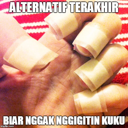 Kamu tak sadar sering menggigit kuku? Ini lho 15 cara menghentikannya