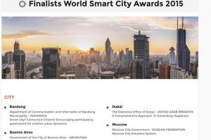 Bandung masuk nominasi 6 kota pintar dunia, kota lain kapan? 