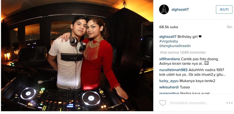 Heboh foto-foto mesra Al dan Nadira, mereka pacaran nggak sih?