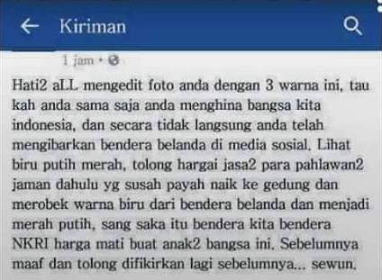 Orang ini gagal paham, bendera Prancis dikira Belanda, duh malunya!