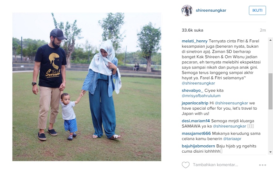 25 Momen romantis artis cantik Indonesia bareng suaminya, so sweet!