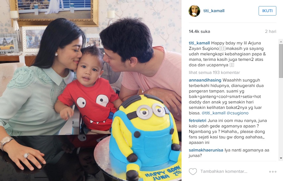 25 Momen romantis artis cantik Indonesia bareng suaminya, so sweet!