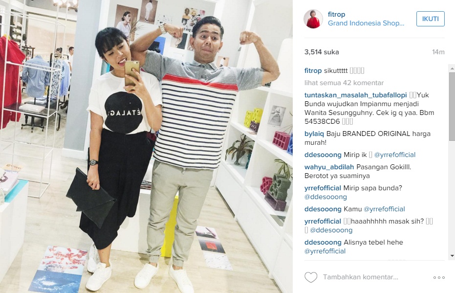 25 Momen romantis artis cantik Indonesia bareng suaminya, so sweet! 25 Momen romantis artis cantik Indonesia bareng suaminya, so sweet!