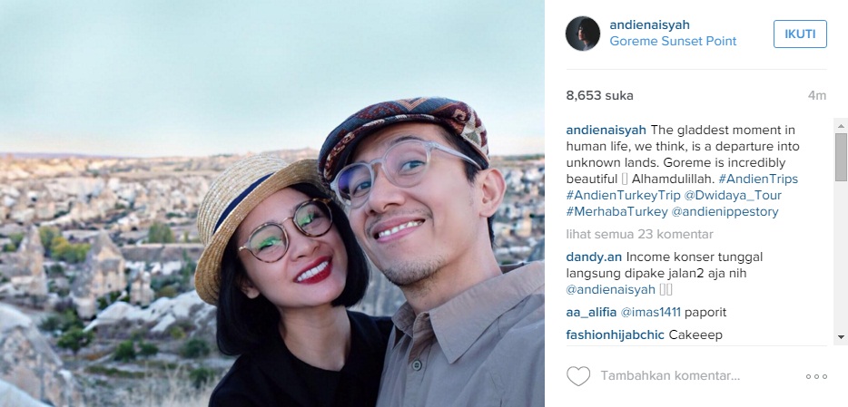 25 Momen romantis artis cantik Indonesia bareng suaminya, so sweet! 25 Momen romantis artis cantik Indonesia bareng suaminya, so sweet!