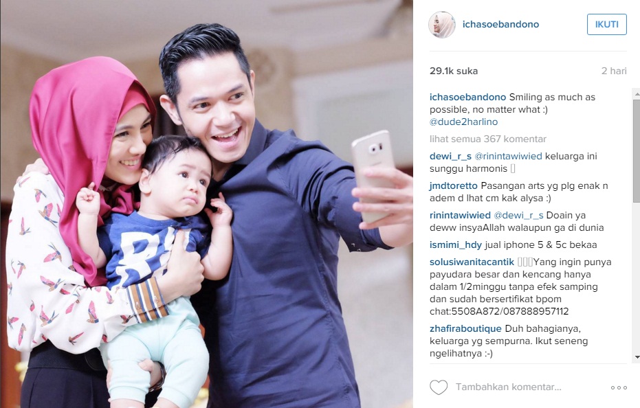 25 Momen romantis artis cantik Indonesia bareng suaminya, so sweet!