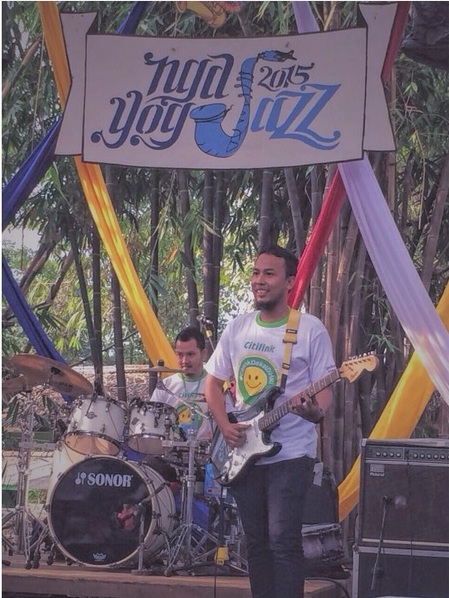 Gubuk Jazz, pengisi Ngayogjazz 2015 yang datang dari Pekanbaru