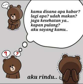 17 Meme kisah cinta ala stiker Line ini bikin hatimu baper, duh!