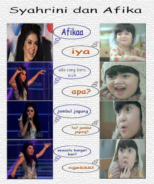 Wajah Afiqah dulu dan sekarang, bikin tambah gemesss! Wajah Afiqah dulu dan sekarang, bikin tambah gemesss!