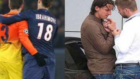 Akhirnya Pique mengakui fakta fotonya dengan Ibrahimovic