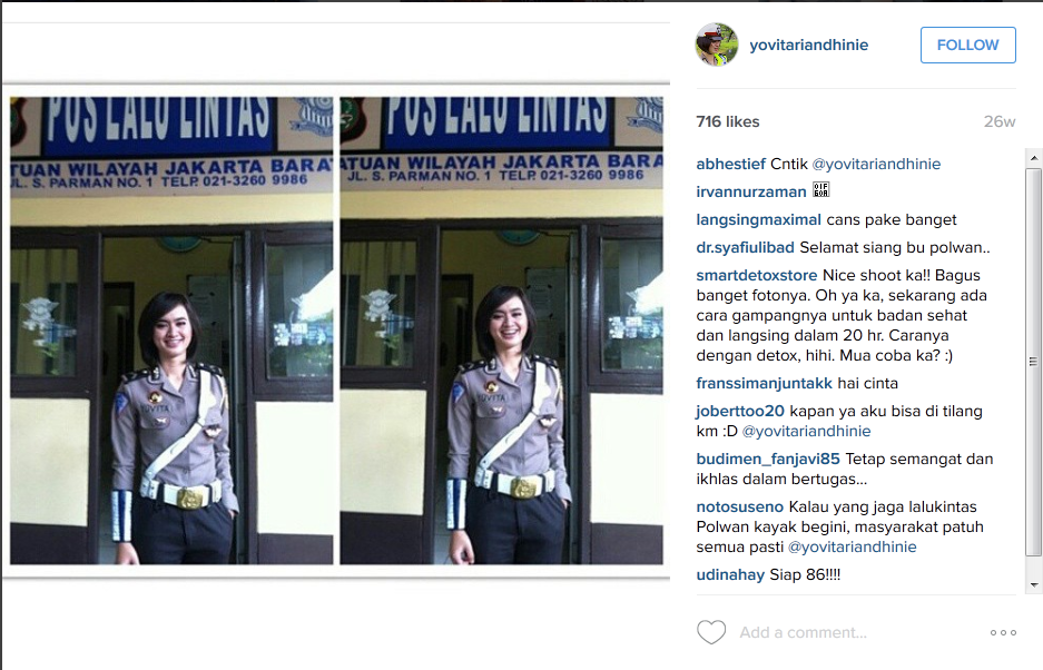 21 Polwan cantik ini dijamin bikin hati pria berdesir tak karuan, aw! 21 Polwan cantik ini dijamin bikin hati pria berdesir tak karuan, aw!