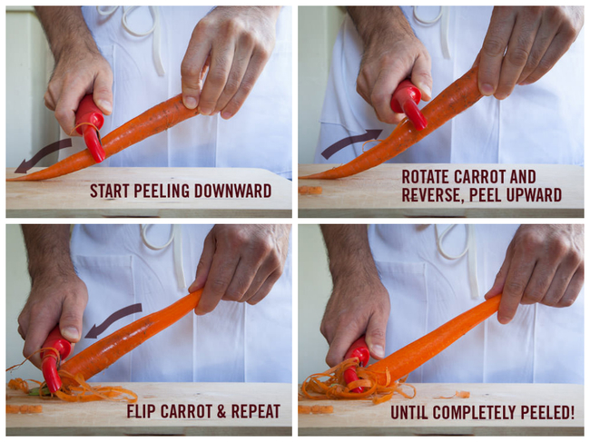 10 Cara memotong buah dan sayuran antimainstream, gampang banget!