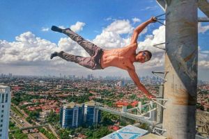 Afdal Firdaus, tertarik olahraga ekstrem sejak 5 tahun karena tentara