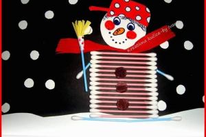 10 Karya unik ini berbahan cotton bud, tak cuma buat korek kuping ya!