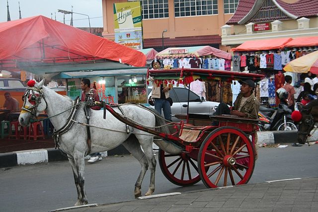 Uniknya Bendi, sarana transportasi wisata kebanggaan Manado