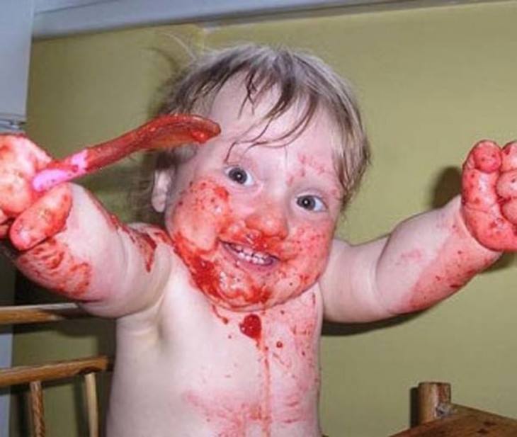 22 Tingkah bocah ini dijamin bikin kamu gemes, sumpah lucu!