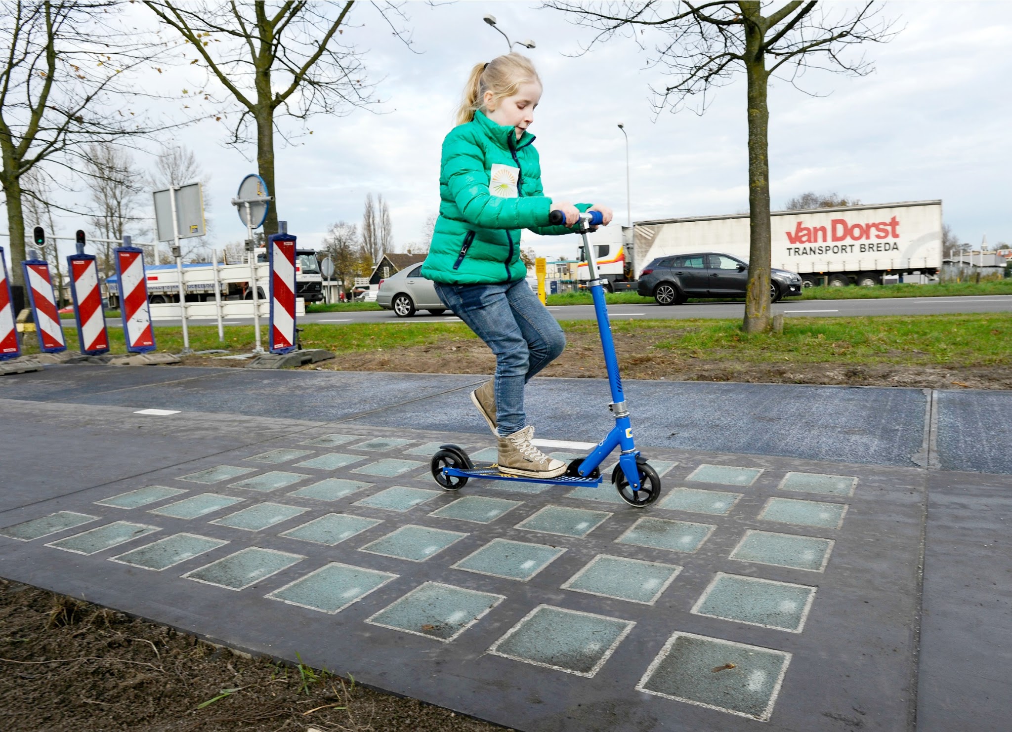 Jalur sepeda di Belanda jadi pembangkit tenaga listrik