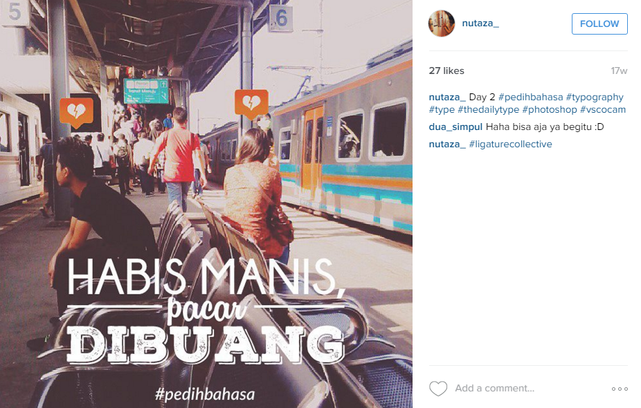 Pedihbahasa, pelesetan peribahasa yang bikin makjleb di hati!