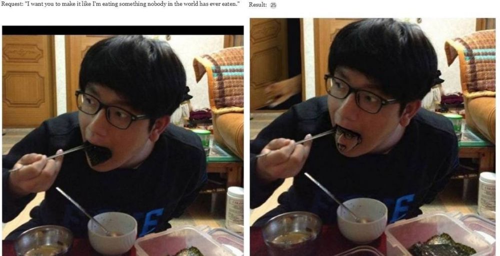 35 Orang ini minta fotonya diedit, dan hasilnya dijamin bikin ngakak! 35 Orang ini minta fotonya diedit, dan hasilnya dijamin bikin ngakak!