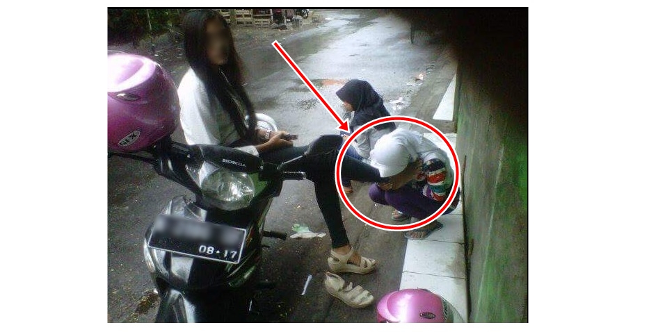 Pamer foto kaki dicium teman, gadis ini dihujat netizen