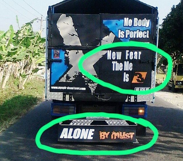 50 Foto kesalahan penulisan bahasa Inggris ini bikin ketawa ngakak