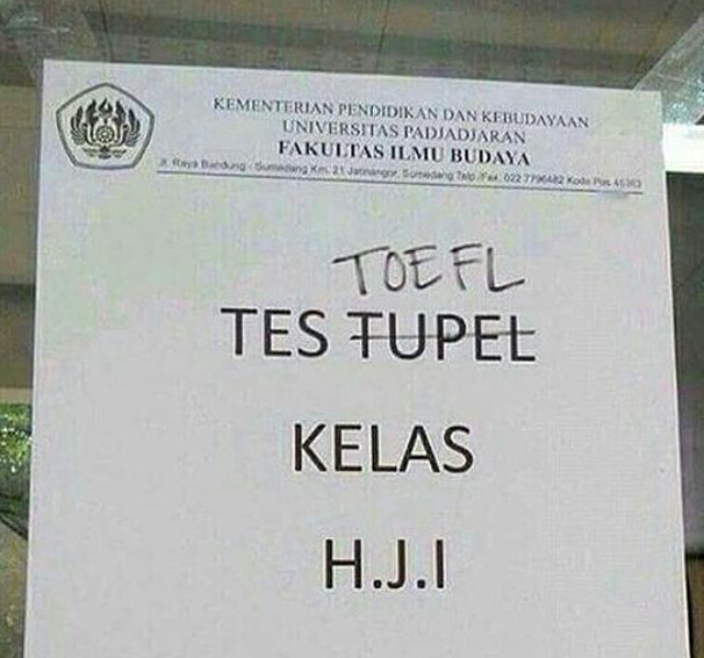 50 Foto kesalahan penulisan bahasa Inggris ini bikin ketawa ngakak