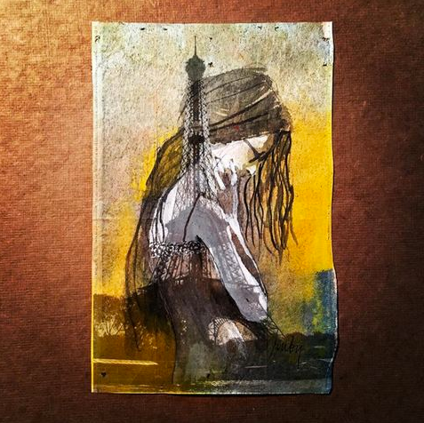 25 Karya seni yang nggak kamu sangka sebelumnya, dibuat dari teh celup