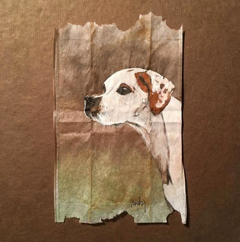 25 Karya seni yang nggak kamu sangka sebelumnya, dibuat dari teh celup