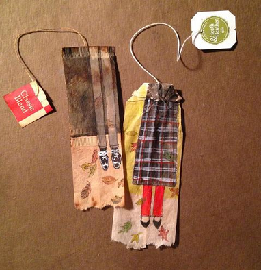 25 Karya seni yang nggak kamu sangka sebelumnya, dibuat dari teh celup