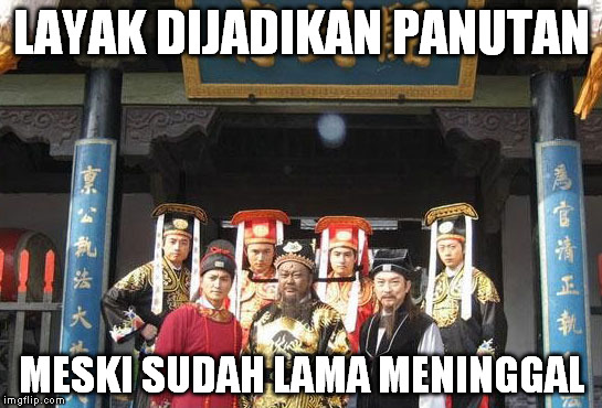 10 Pelajaran dari ketegasan hakim Bao Zheng yang layak kamu tiru