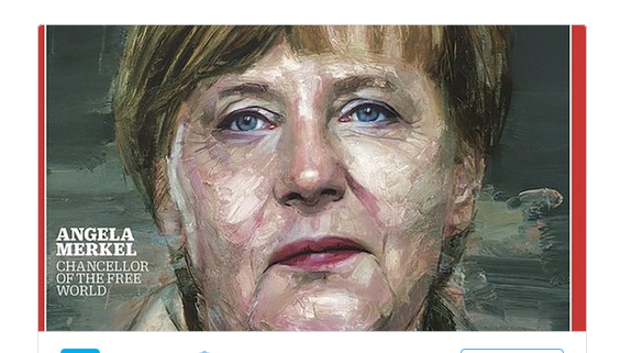 Angela Merkel dinobatkan sebagai Person of the Year