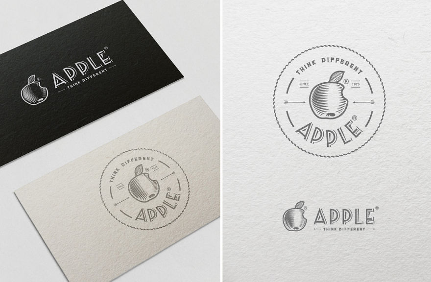 14 Logo perusahaan terkenal ini diubah menjadi vintage, wow keren!