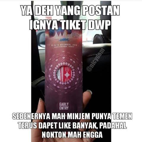 15 Meme DWP 2015 ini dijamin bikin kamu ngakak sampai mules