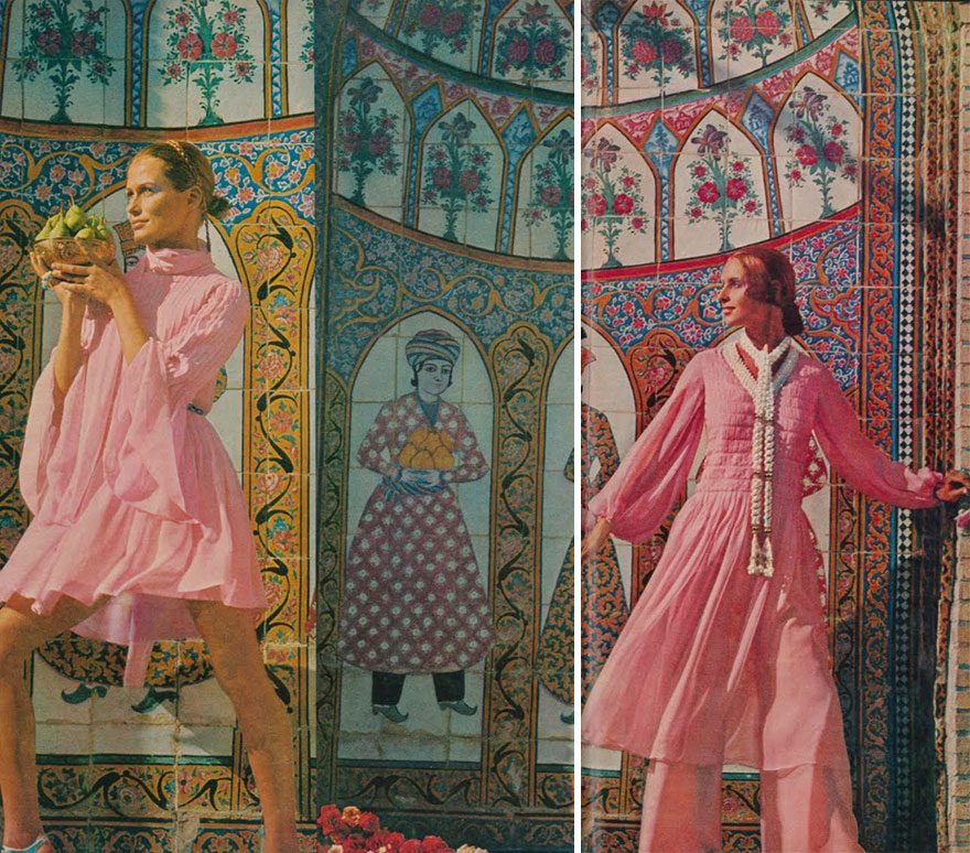  Gaya  berpakaian  wanita Iran tahun 1970an ini bikin tak percaya