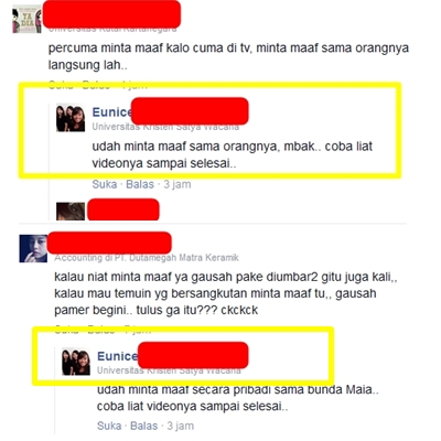 11 Tipe netizen tanggapi permintaan maaf Mulan pada Maia