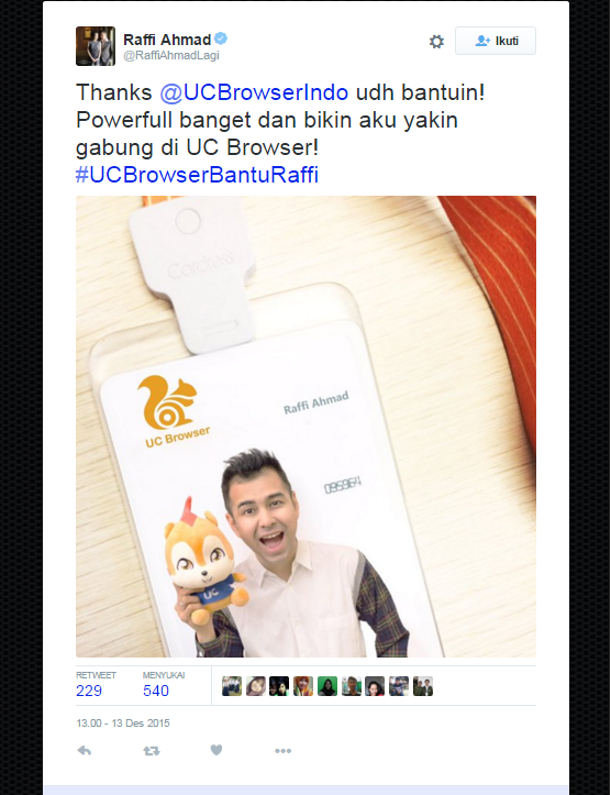 5 hal ini membuat Raffi Ahmad sangat bahagia di Bulan Desember