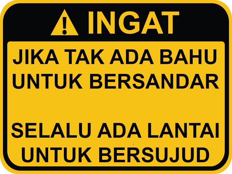 30 Stiker ini dijamin bikin kamu mendadak pengen tobat, 'jleb' banget!